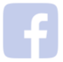 Facebook Facebook square logo filled in with light blue